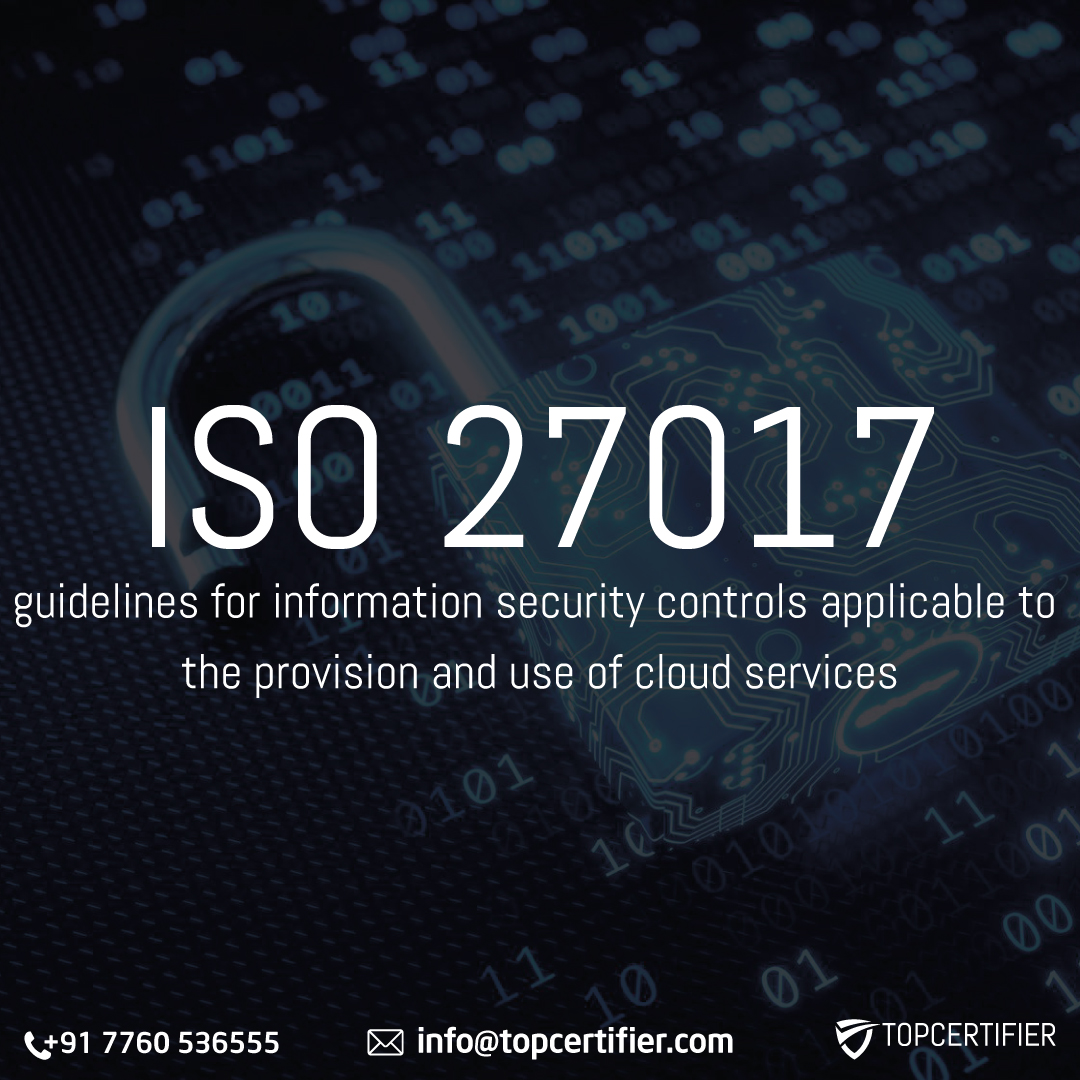 iso 27017 certification in France