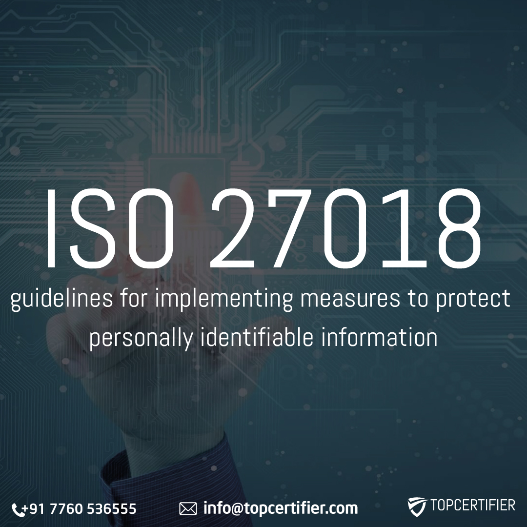 iso 27018 certification in France