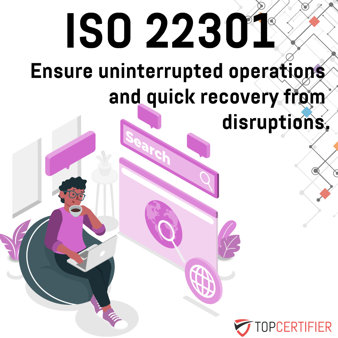 iso 22301 certification in France